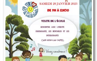 PORTES OUVERTES - St PIERRE - 28 Janvier 2023