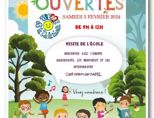 PORTES OUVERTES – St PIERRE – Février 2024